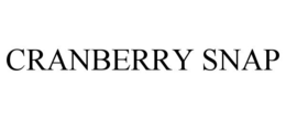CRANBERRY SNAP trademark