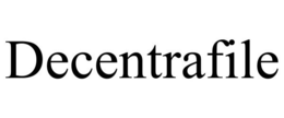 DECENTRAFILE trademark