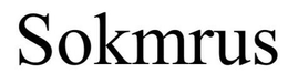 SOKMRUS trademark