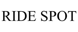 RIDE SPOT trademark