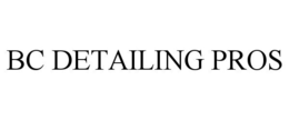 BC DETAILING PROS trademark