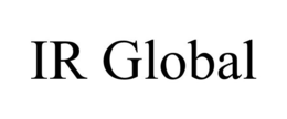 IR GLOBAL trademark