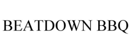 BEATDOWN BBQ trademark