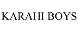 KARAHI BOYS trademark