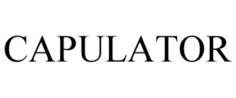 CAPULATOR trademark