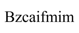 BZCAIFMIM trademark
