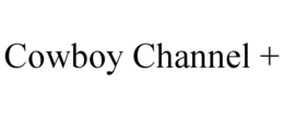 COWBOY CHANNEL + trademark