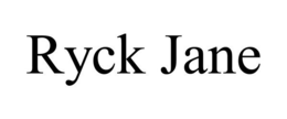 RYCK JANE trademark
