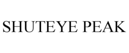 SHUTEYE PEAK trademark