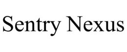 SENTRY NEXUS trademark