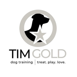 TIM GOLD DOG TRAINING TREAT. PLAY. LOVE. trademark