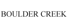 BOULDER CREEK trademark