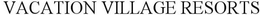 VACATION VILLAGE RESORTS trademark