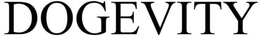 DOGEVITY trademark