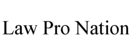 LAW PRO NATION trademark