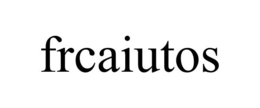 FRCAIUTOS trademark