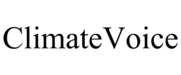 CLIMATEVOICE trademark