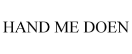 HAND ME DOEN trademark