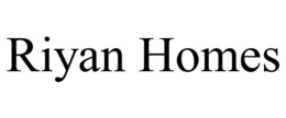 RIYAN HOMES trademark