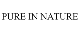 PURE IN NATURE trademark