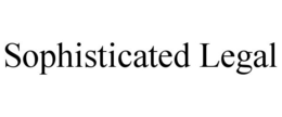 SOPHISTICATED LEGAL trademark