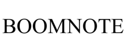 BOOMNOTE trademark