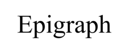 EPIGRAPH trademark
