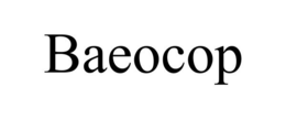 BAEOCOP trademark