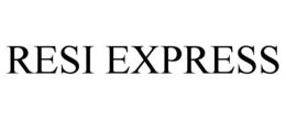 RESI EXPRESS trademark