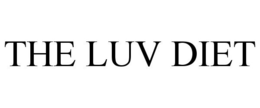 THE LUV DIET trademark
