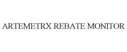 ARTEMETRX REBATE MONITOR trademark