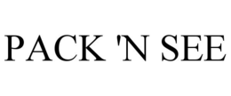 PACK 'N SEE trademark