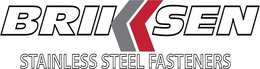 BRIKKSEN STAINLESS STEEL FASTENERS trademark