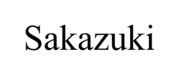 SAKAZUKI trademark