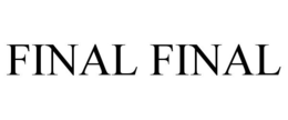 FINAL FINAL trademark