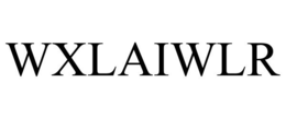 WXLAIWLR trademark