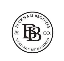 BB BECKHAM BROTHERS & CO. HERITAGE REIMAGINED trademark