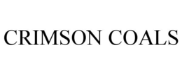 CRIMSON COALS trademark