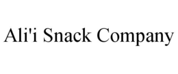 ALI'I SNACK COMPANY trademark