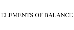 ELEMENTS OF BALANCE trademark