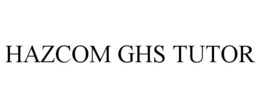 HAZCOM GHS TUTOR trademark