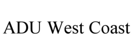 ADU WEST COAST trademark