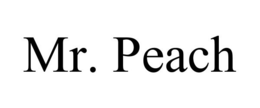 MR. PEACH trademark