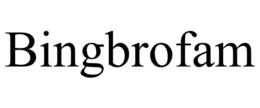 BINGBROFAM trademark