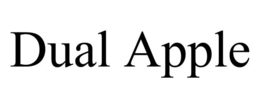 DUAL APPLE trademark