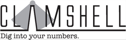 CLAMSHELL DIG INTO YOUR NUMBERS. trademark