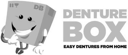 DB DENTURE BOX EASY DENTURES FROM HOME trademark