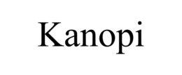 KANOPI trademark