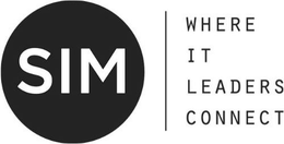 SIM WHERE IT LEADERS CONNECT trademark
