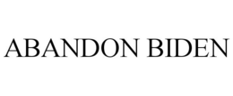 ABANDON BIDEN trademark
